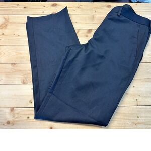 Express Producer Mens‎ Dress Pants 33x32 Black Wool Blend Career Office